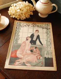 アンティーク雑貨 アンティークマガジン アンティークフランス雑誌( Mode Pratique 1925)
