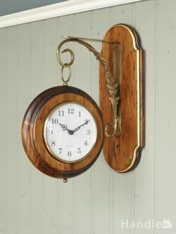 インテリア雑貨 ミラー・時計 イタリアから届いたアンティーク調の掛け時計、カパーニ社の時計