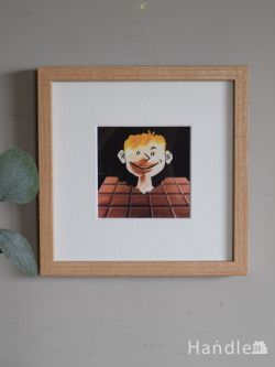 インテリア雑貨 アートポスター・フレーム レイモン・サヴィニャックのおしゃれなアートフレーム「CHOCOLAT TOBLER」