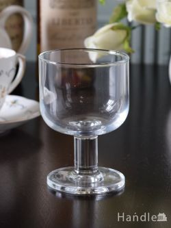 インテリア雑貨 ガラスコップ イタリアのガラスの食器、ボルミオリロッコのステムグラス(ホステリア ミディアム200ml)