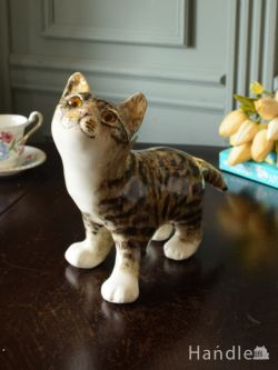 インテリア雑貨 オブジェインテリア ウィンスタンレイ社の可愛い猫ちゃん、おねだりする表情が愛くるしいWINSTANLEY CAT