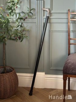 インテリア雑貨 その他インテリア雑貨 お散歩時間が楽しくなるおしゃれな杖、馬のモチーフがチャーミングなステッキ