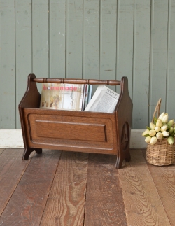 アンティーク家具 マガジンラックおしゃれ お洒落な収納家具、アンティークのマガジンラック