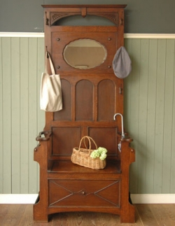 アンティーク家具 ホールスタンド 2012年07月05日にご購入済み。1920年代のアンティーク ホールスタンド