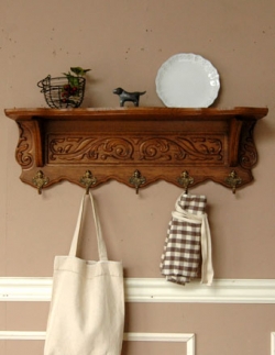 アンティーク家具 1930年代のアンティーク コートフック