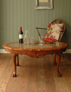 アンティーク家具  アンティーク サロン テーブル
