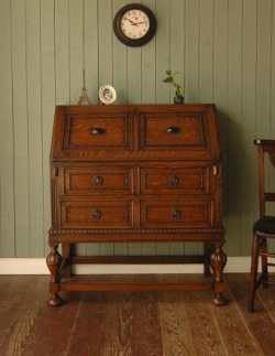 アンティーク家具 ビューロー 1920年代のアンティーク ライティング ビューロー