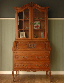 アンティーク家具 ビューロー 1920年代のアンティーク ビューロー ブックケース