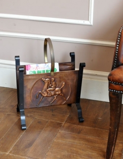 アンティーク家具  1950年代のアンティーク マガジンラック