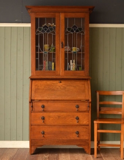 アンティーク家具 ビューロー 1920年代のアンティーク ブックビューロー