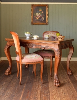 アンティーク家具 1910年代のアンティーク ドローリーフ テーブル