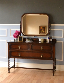 アンティーク家具 アンティークのドレッサー イギリスのアンティーク家具、ドレッシングチェスト（鏡台）