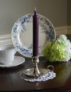 アンティーク雑貨  アンティークのシルバー雑貨、イギリスから届いたキャンドルスタンド