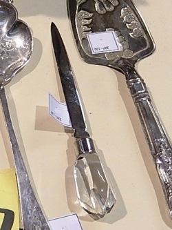 アンティーク雑貨  アンティーク　シルバープレート（ナイフ）