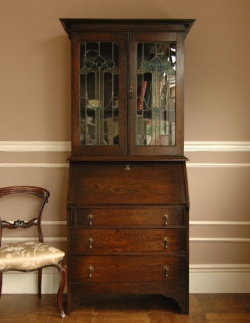 アンティーク家具 ビューロー 1930年代のアンティーク ビューロー ブックケース