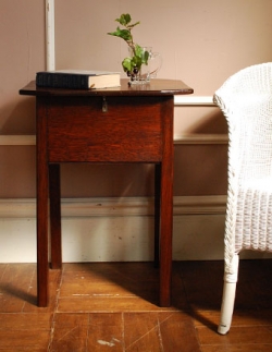 アンティーク家具  1930年代のアンティーク ソーイングボックス