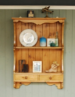 アンティーク家具 1940年代のアンティーク ウォールシェルフ