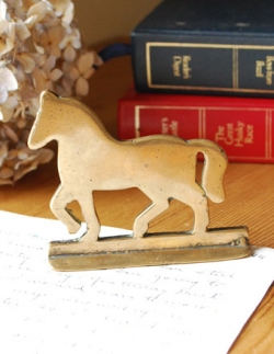 アンティーク雑貨  1940年代のアンティーク オブジェ（馬）