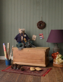 アンティーク家具 1930年代のアンティーク ブランケットボックス