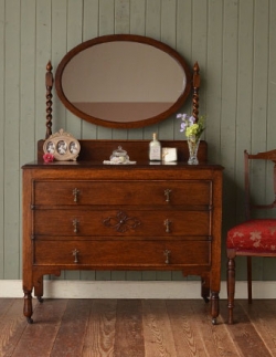 アンティーク家具 1930年代のアンティーク ドレッシングチェスト