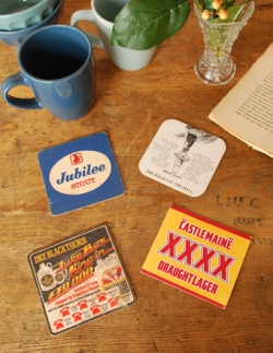 アンティーク雑貨 1960年代のアンティーク コースター