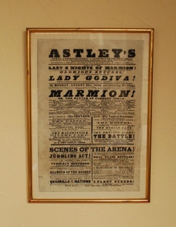 アンティーク雑貨 1930年代のアンティーク 額絵(ASTLEY'S)