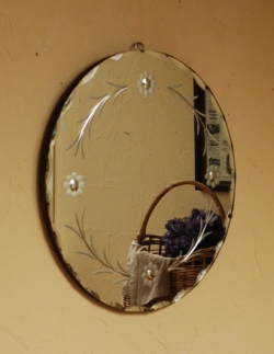 アンティーク雑貨  1940年代のアンティーク　ミラー