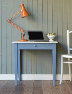 アンティーク家具 1930年代のアンティーク デスク(ブルー)