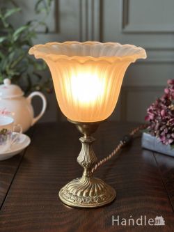 照明おしゃれ テーブルライト 真鍮製のおしゃれなテーブルランプ、アンティーク調のスタンドライト