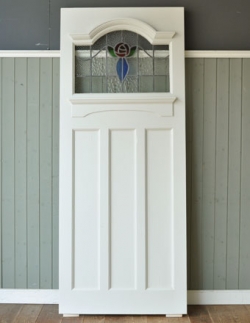 アンティーク家具  1920年代のアンティーク ステンドグラス ドア