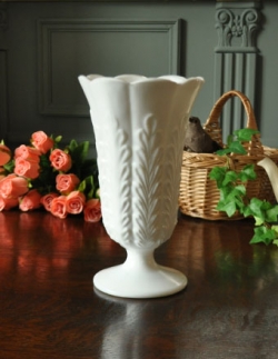 アンティーク雑貨 1940年代のアンティーク プレスドグラス