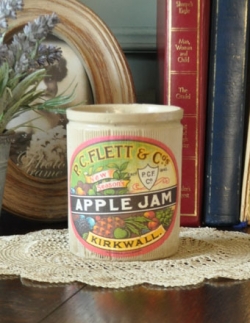 アンティーク雑貨  1940年代のアンティーク ジャムポット