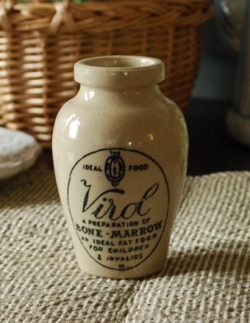 アンティーク雑貨 1900年代のアンティーク Virolジャー