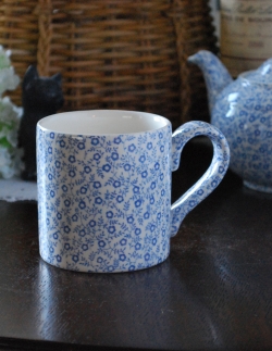 インテリア雑貨 紅茶カップ 英国輸入雑貨　バーレイ社のマグカップ（ブルーフェリシティ）