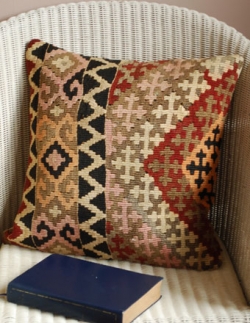アンティーク雑貨  オールドキリム クッションカバー