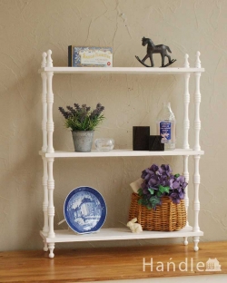 アンティーク家具 アンティークのウォールハンガー フレンチスタイルにオススメ、壁に付けて使うアンティーク家具、小さなウォールシェルフ