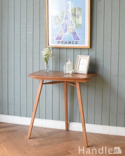 アンティーク家具 アンティークのテーブル アーコールのダイニングテーブルの継ぎ足し用のエンドテーブル（サイドテーブル）