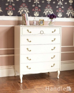 アンティーク家具 アンティークのチェスト フランスのアンティーク家具、ドレッシーなチェストオブドローワー