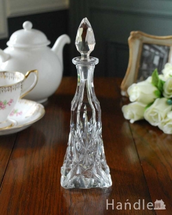 アンティーク雑貨 ジュエリーボックスアンティーク 女性の憧れアンティーク香水ボトル、プレスドグラスのフレグランスボトル