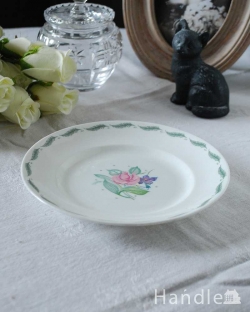 アンティーク雑貨 アンティーク食器 英国輸入のヴィンテージ食器、スージークーパー「フレグランス」プレート