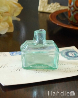 アンティーク雑貨 アンティークビン・香水瓶 小さくて可愛いアンティークガラス雑貨、集めて楽しいインクボトル
