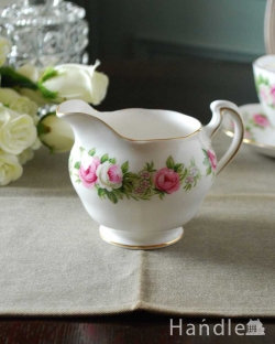 アンティーク雑貨 アンティーク食器 英国で見つけたアンティーク、Colclough （コルクラフ）のミルクポット