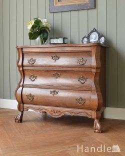 アンティーク家具 アンティークのチェスト 南フランススタイルのアンティーク家具、大活躍してくれる珍しいチェスト＆シェルフ（コモード）