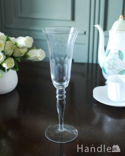 インテリア雑貨 テーブルウェア コントワール・ドゥ・ファミーユから届いた 優雅なフルートグラス（VENDOME)