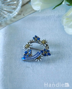 アンティーク雑貨 アンティークブローチ お花が可愛いイギリスから到着したアンティークブローチ（アクセサリー）