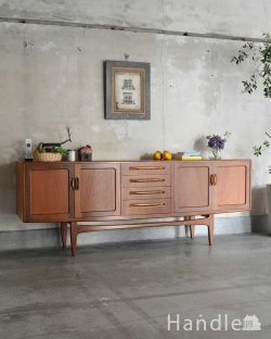 アンティーク家具 アンティークのキャビネット 北欧スタイルのG-PLANの「フレスコ」、ヴィンテージサイドボード