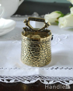 アンティーク雑貨  スコットランドのカロデンの記念碑、アンティーク真鍮製ベル