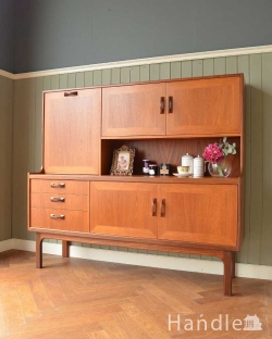 アンティーク家具 アンティークのキャビネット 北欧テイストヴィンテージ家具、食器棚にもおススメのG-Planのサイドボード