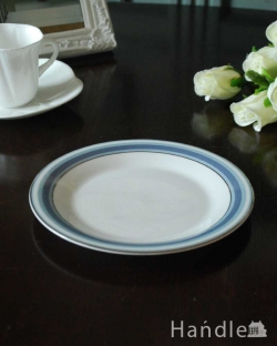 アンティーク雑貨 アンティーク食器 スモーキーな色が可愛いロイヤルドルトン（East Brook）のアンティークのプレート