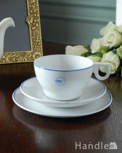 アンティーク雑貨 アンティーク食器 英国輸入のコープランド(スポード)のアンティークカップ&ソーサートリオ